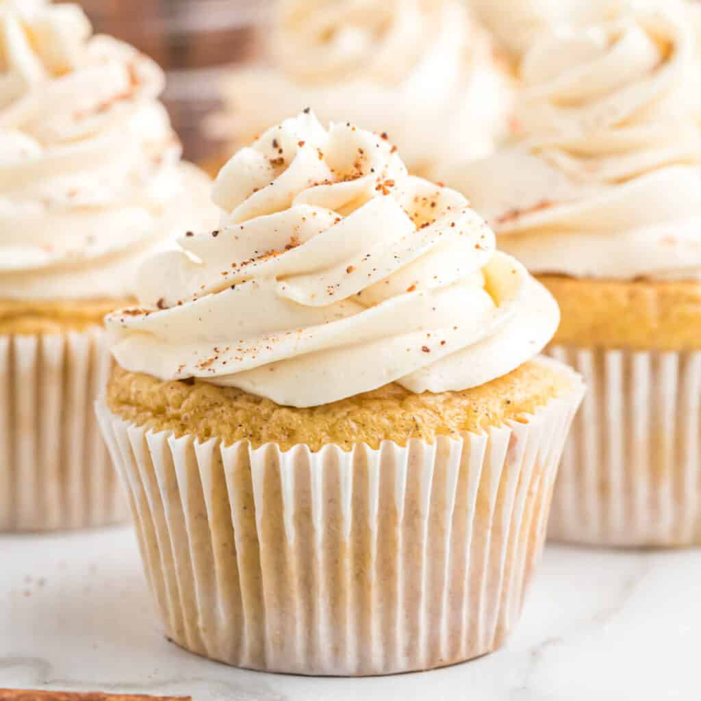 Best Eggnog Cupcakes