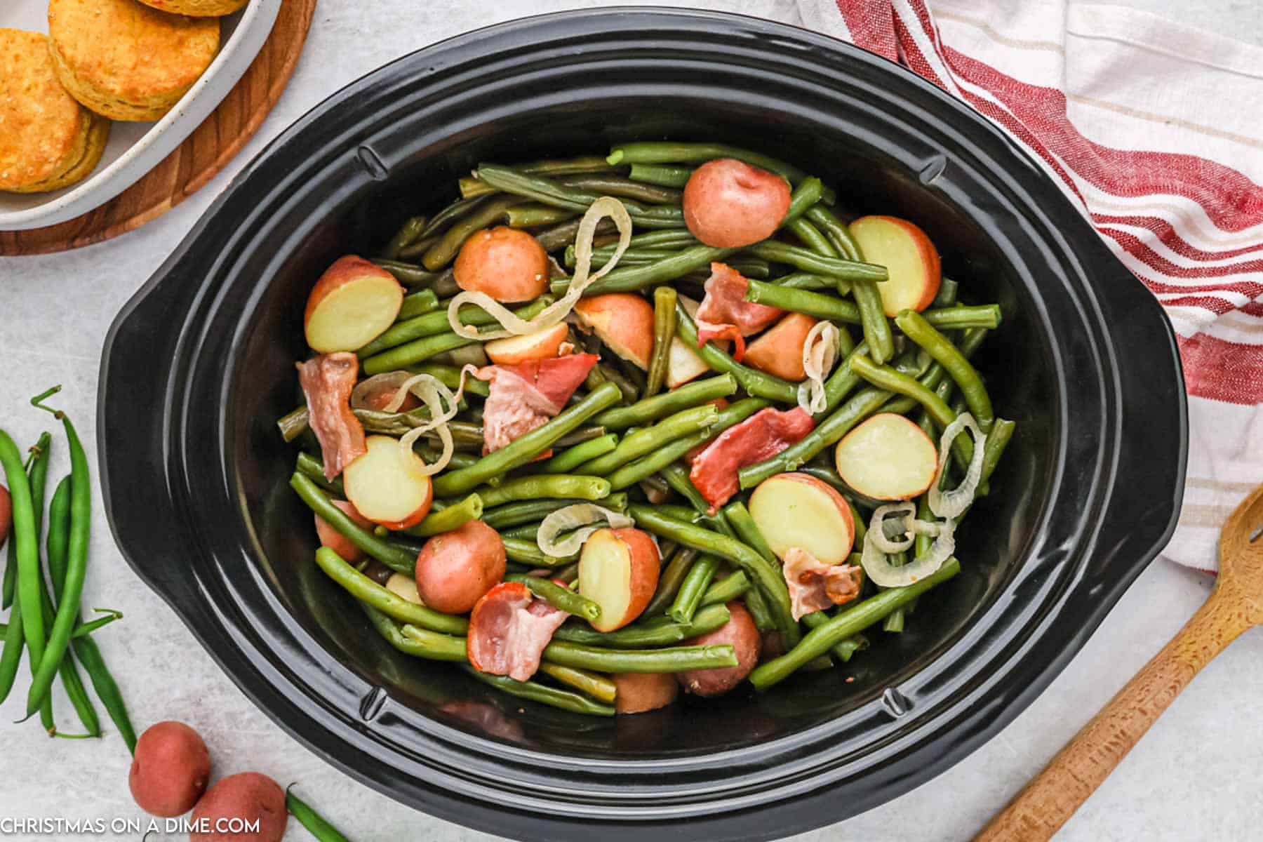 Green Beans and Potatoes Crock Pot Recipe