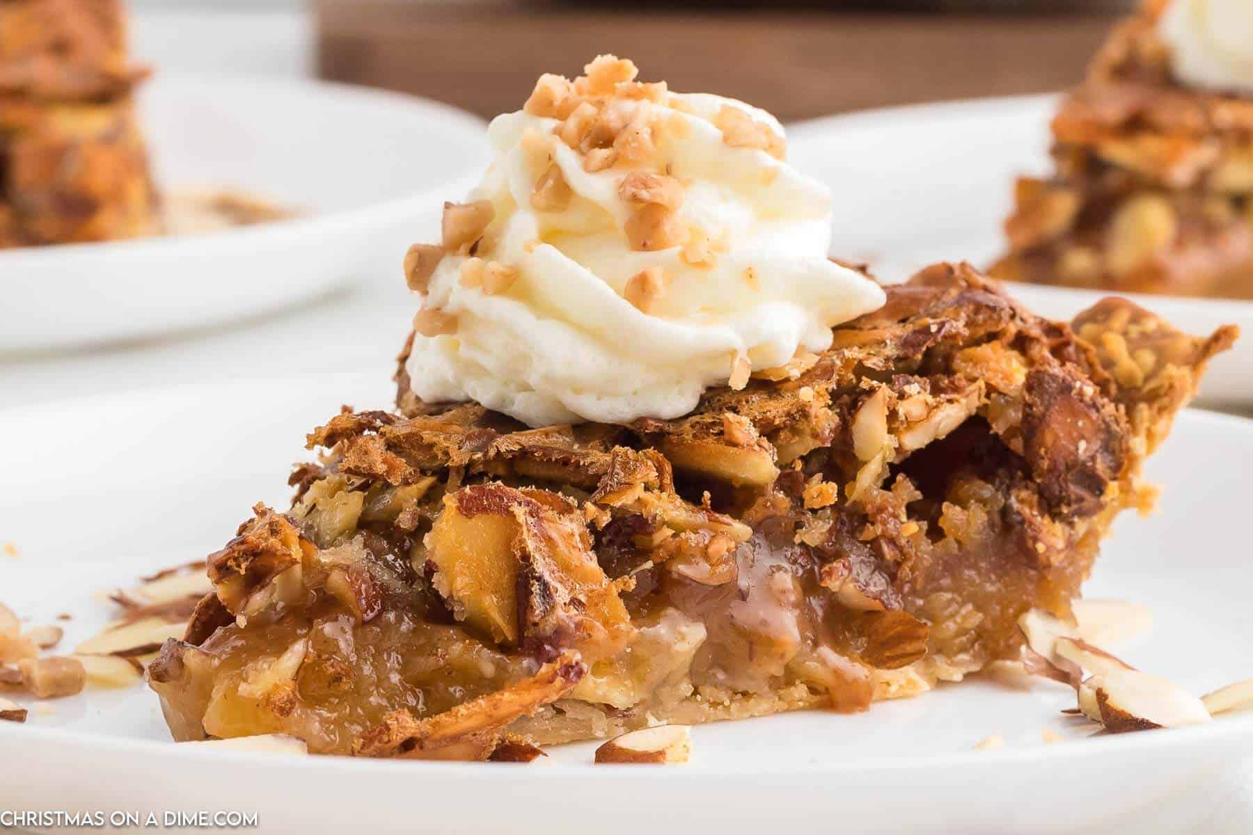 Toffee Almond Pie Recipe