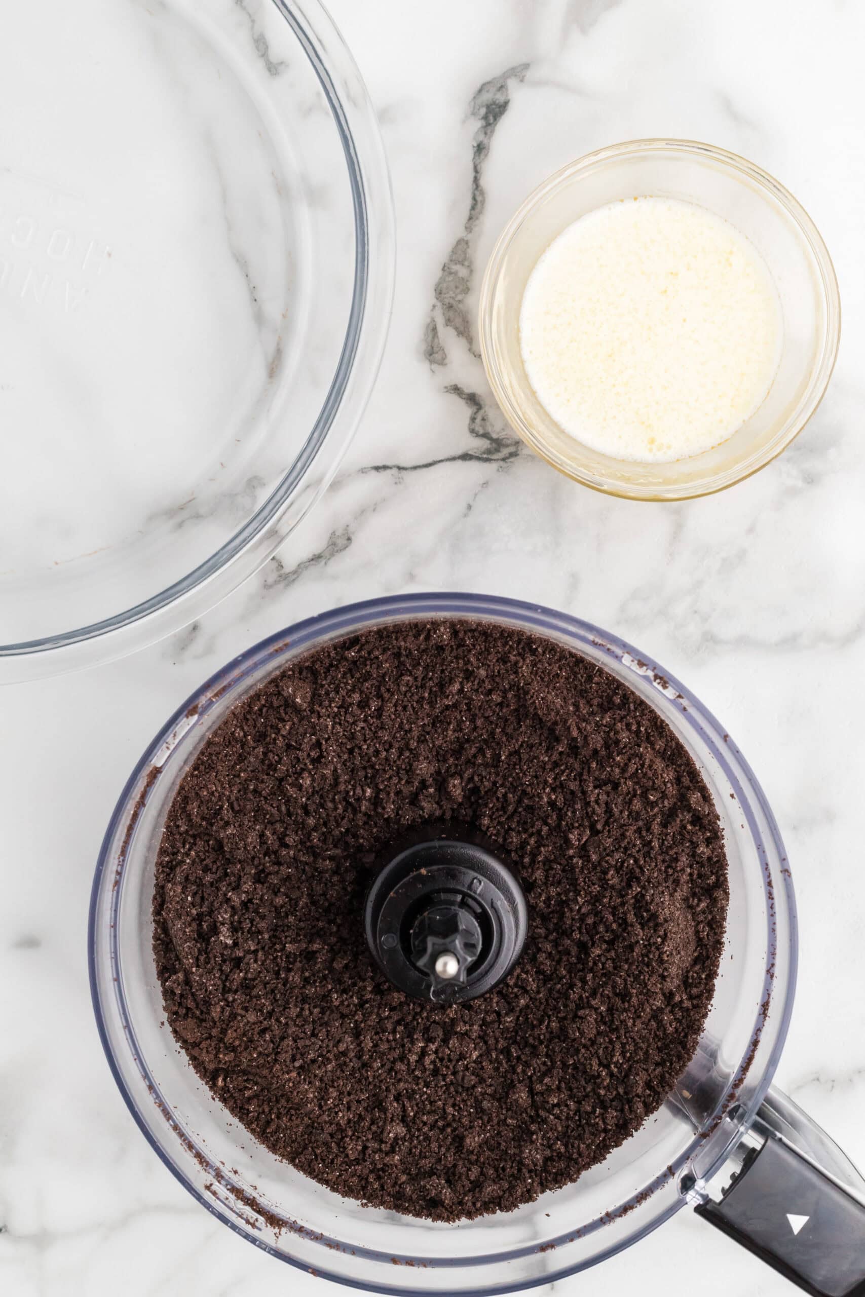 Crushing Oreos in a food processor