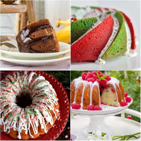 Nothing compares to a lovely Christmas Bundt Cake for the holiday season. These easy 25 Bundt Cake Christmas Recipes are delicious. These recipes are incredibly delicious with all your favorite holiday flavors. In addition, making them is very simple. #christmasonadime #christmasbundtcakerecipes #bundtcake #christmasrecipes