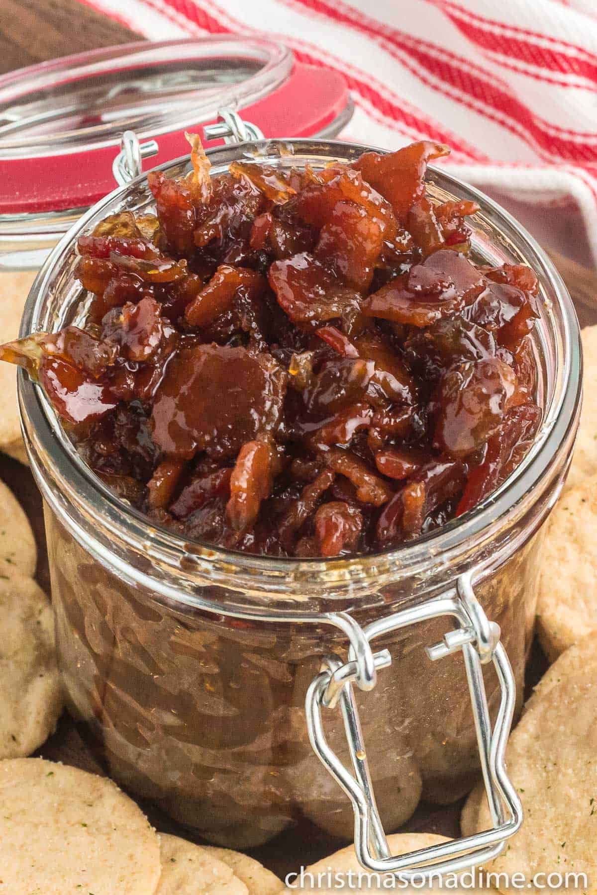 Bacon Jam in a jar